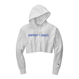 Champion ® Women’s Reverse Weave ® Cropped Cut-Off Hooded Sweatshirt