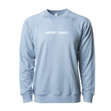 Independent Trading Co. - Icon Unisex Lightweight Loopback Terry Crewneck Sweatshirt