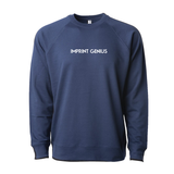 Independent Trading Co. - Icon Unisex Lightweight Loopback Terry Crewneck Sweatshirt