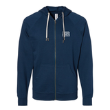 Independent Trading Co. - Icon Unisex Lightweight Loopback Terry Full-Zip Hooded Sweatshirt