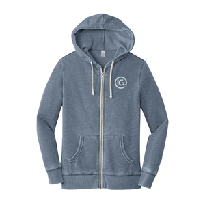 Alternative Burnout Laid-Back Zip Hoodie