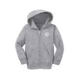 Port & Company® Toddler Core Fleece Full-Zip Hooded Sweatshirt