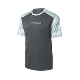 Sport-Tek® Youth CamoHex Colorblock Tee